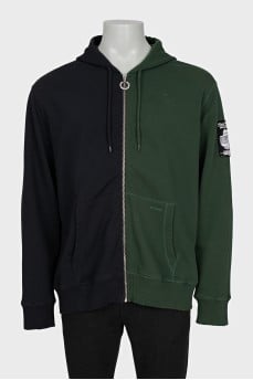 Men's zip-up hoodie by Raf Simons x Fred Perry