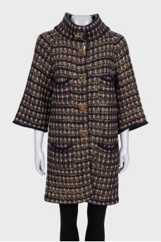 Wool and cashmere cardigan with buttons