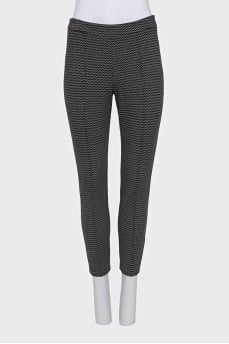 Black and white leggings