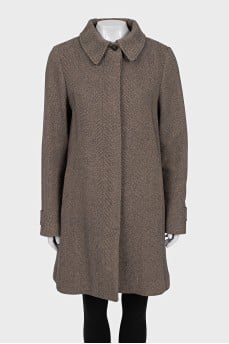 Pinstripe coat