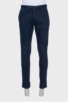 Чоловічі джинси темно-синього кольору slim fit