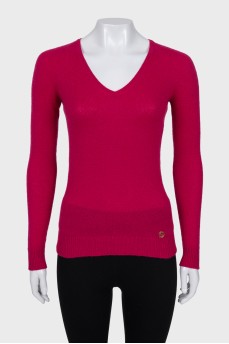 Pink cashmere jumper