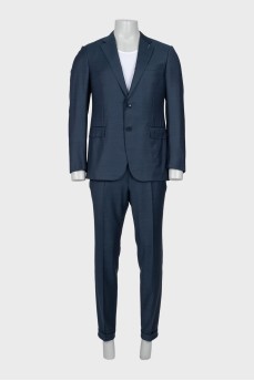 Men's wool suit consisting of a jacket and trousers