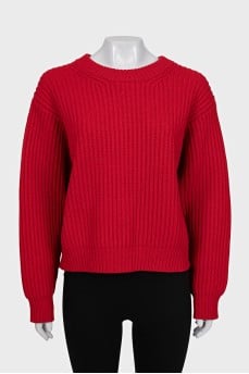 Oversized wool jumper