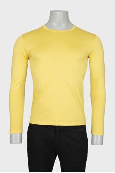 Men's yellow long sleeve