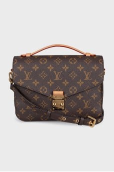 Satchel in signature Pochette Métis canvas
