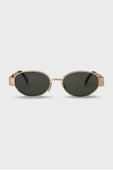 Triomphe oval sunglasses