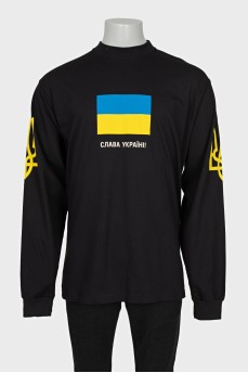 Чоловічий лонгслів by Balenciaga x UNITED24
