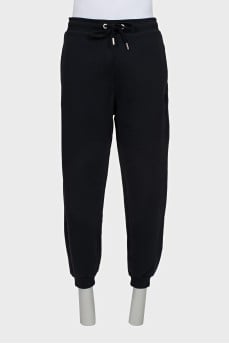 Men's black sweatpants