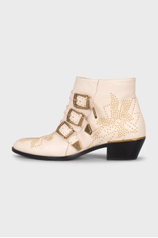 Leather ankle boots Suzanna