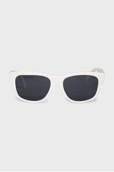 Солнцезащитные очки wayfarer белого цвета