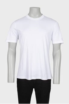 Men's white T-shirt