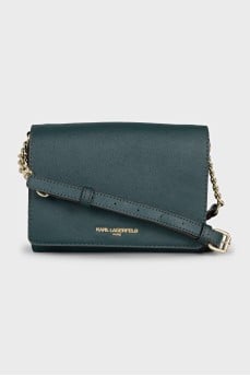 Green crossbody bag