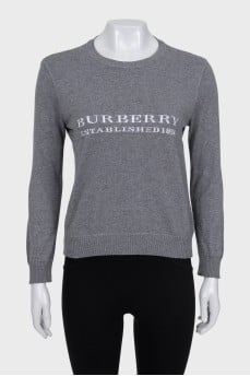 Vintage grey jumper