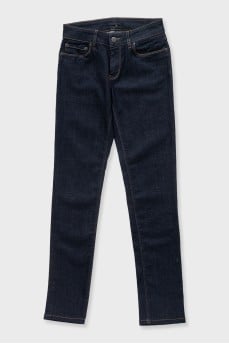 Джинси на низькій посадці skinny fit