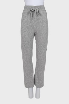 Wool and cashmere sweatpants
