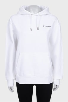 Біле худі Le Sweatshirt Brod