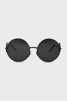 Round sunglasses with logo