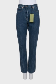 Dark blue regular fit jeans