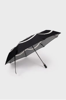 Umbrella with geometric print