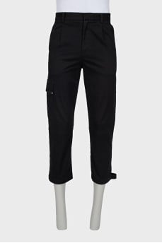 Men's cropped cargo pants