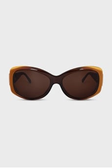 Yellow sunglasses with diopters