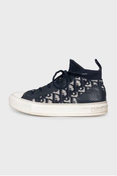 Walk'n'Dior signature print sneakers
