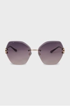 Purple gradient sunglasses