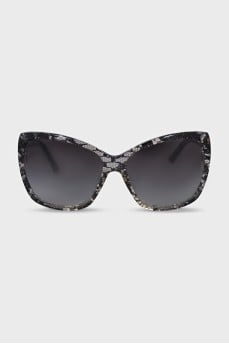 Sunglasses with printed frames
