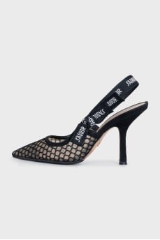 Black J'Adior slingbacks