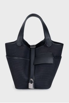 Black Picotin bag