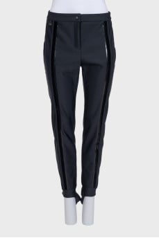 Black ski pants