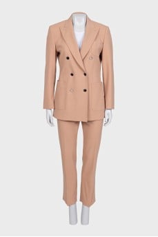 Classic double-breasted suit