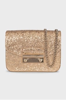 Metropolis Gold Crossbody