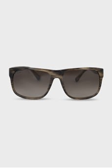 Gradient sunglasses with printed frames