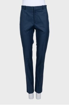 Blue trousers with arrows