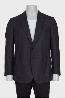 Men's dark brown jacket