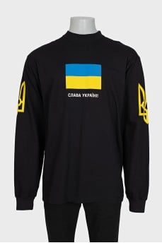 Men's loose-fitting long sleeve shirt