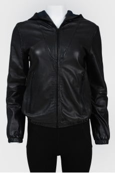 Lighting jacket with a collar
