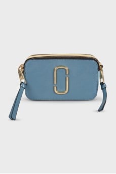 The Snapshot two-tone leather bag