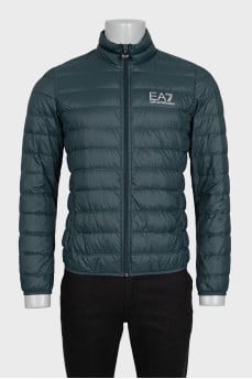 Men's insulated straight-cut jacket