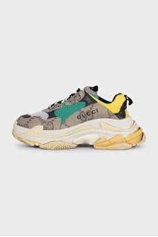 Triple S sneakers by Gucci x Balenciaga