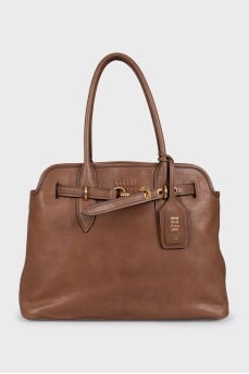 Brown Aventure tote