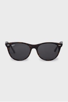 Сонцезахисні окуляри wayfarer коричневого кольору