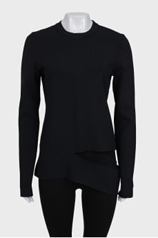 Black jumper with tag