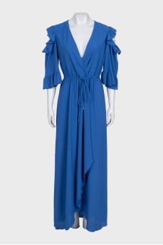 Blue maxi dress