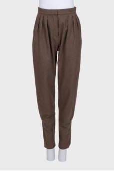 Brown banana pants