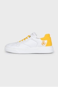 White sneakers from Stand with Ukraine