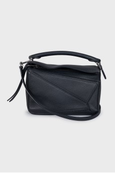 Black Puzzle Crossbody