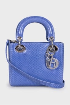 Lady Dior leather mini bag